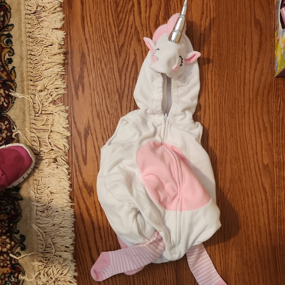 Carter's Pink and White Baby Outfit